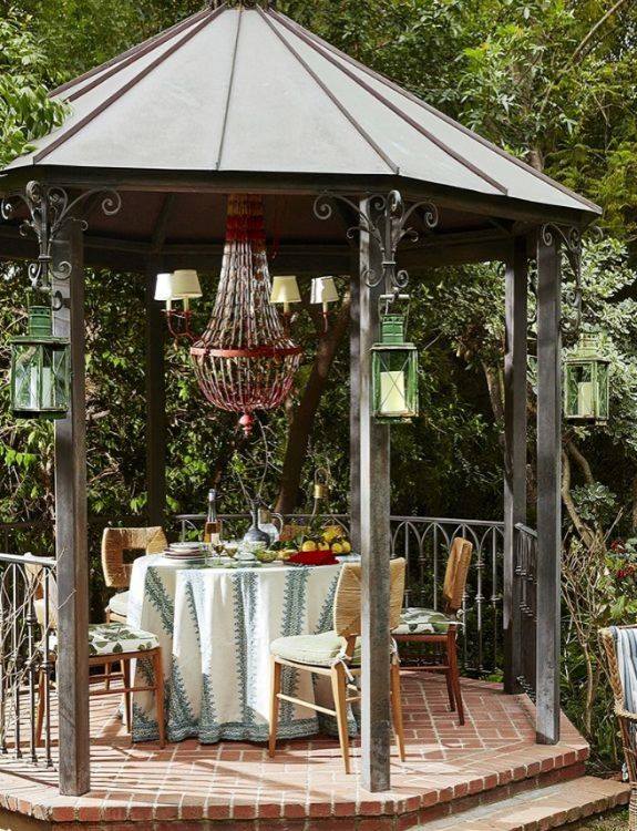 Classic Tables and Chairs Ideas: Timeless Gazebo Furniture Ideas