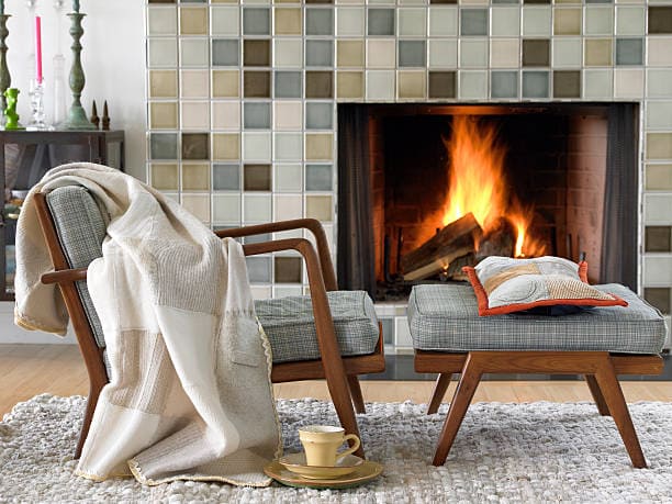 5: Cozy Comfort: Embracing Throw Blankets in Your Fireplace Lounge