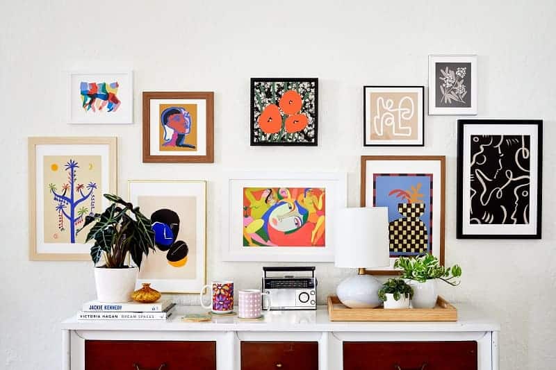 3: Elevate Your Foyer: Adorn Your Gallery Wall with Art Pieces