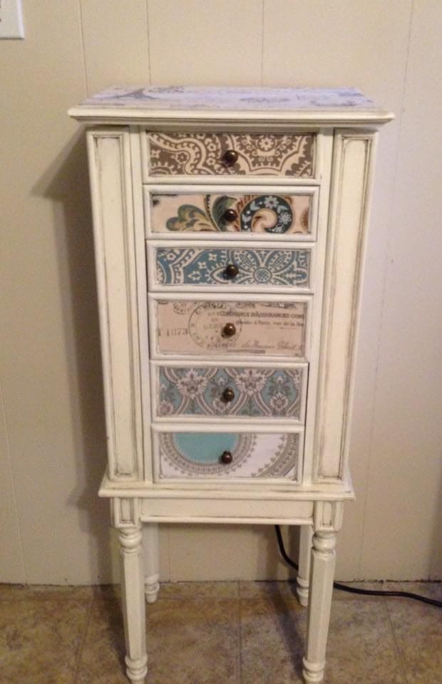 8: Glamorous Makeover: Chalk Paint Furniture Ideas for Your Jewelry Armoire