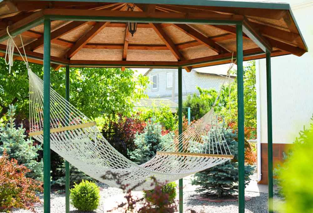  Hammock as Ultimate Gazebo Retreat