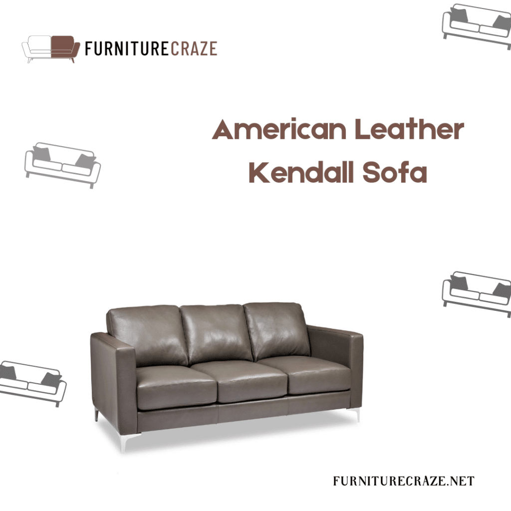 A view of American Leather Kendall Sofa