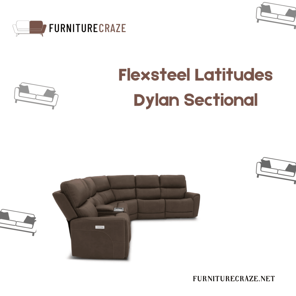 A view of Flexsteel Latitudes Dylan Sectional